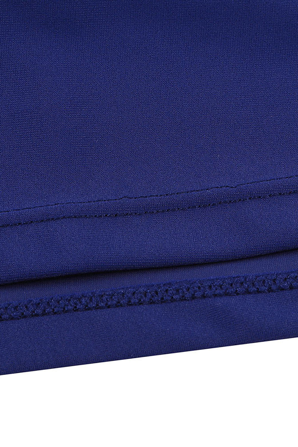 Plus Size Navy Blue Skirted Swim Bikini Bottom