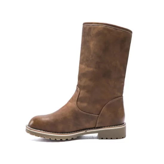 Emmeline Classic Mid-Calf Zip Boots