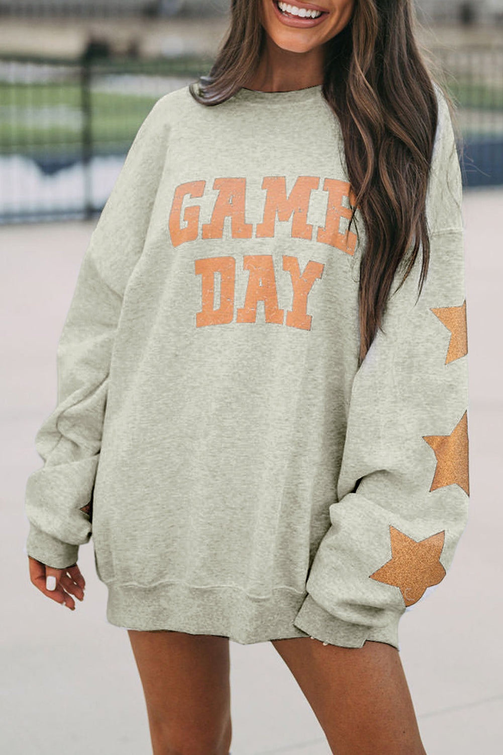 Orange and grey sweatshirt best sale