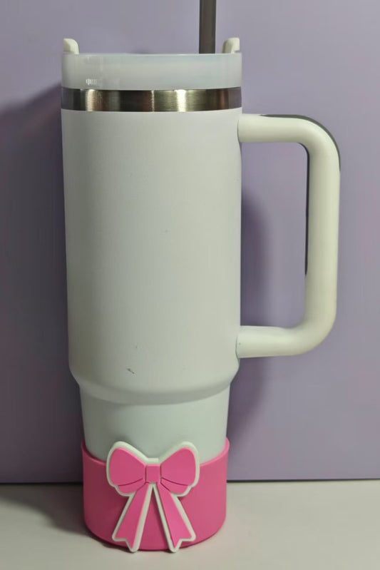 Bonbon Bow Knot Silicone Cup Sleeve