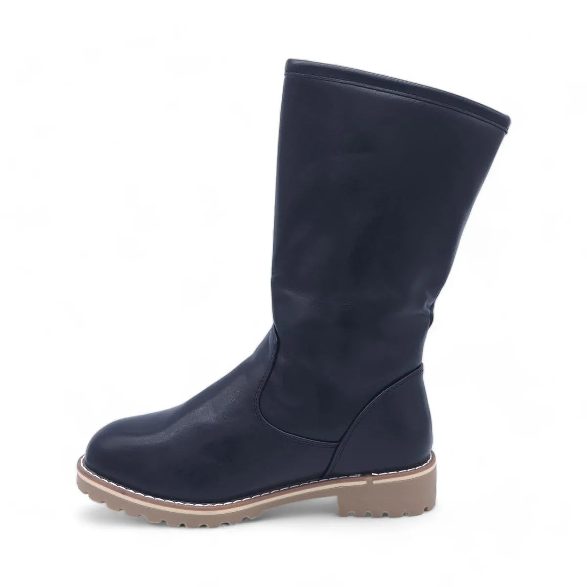 Emmeline Classic Mid-Calf Zip Boots