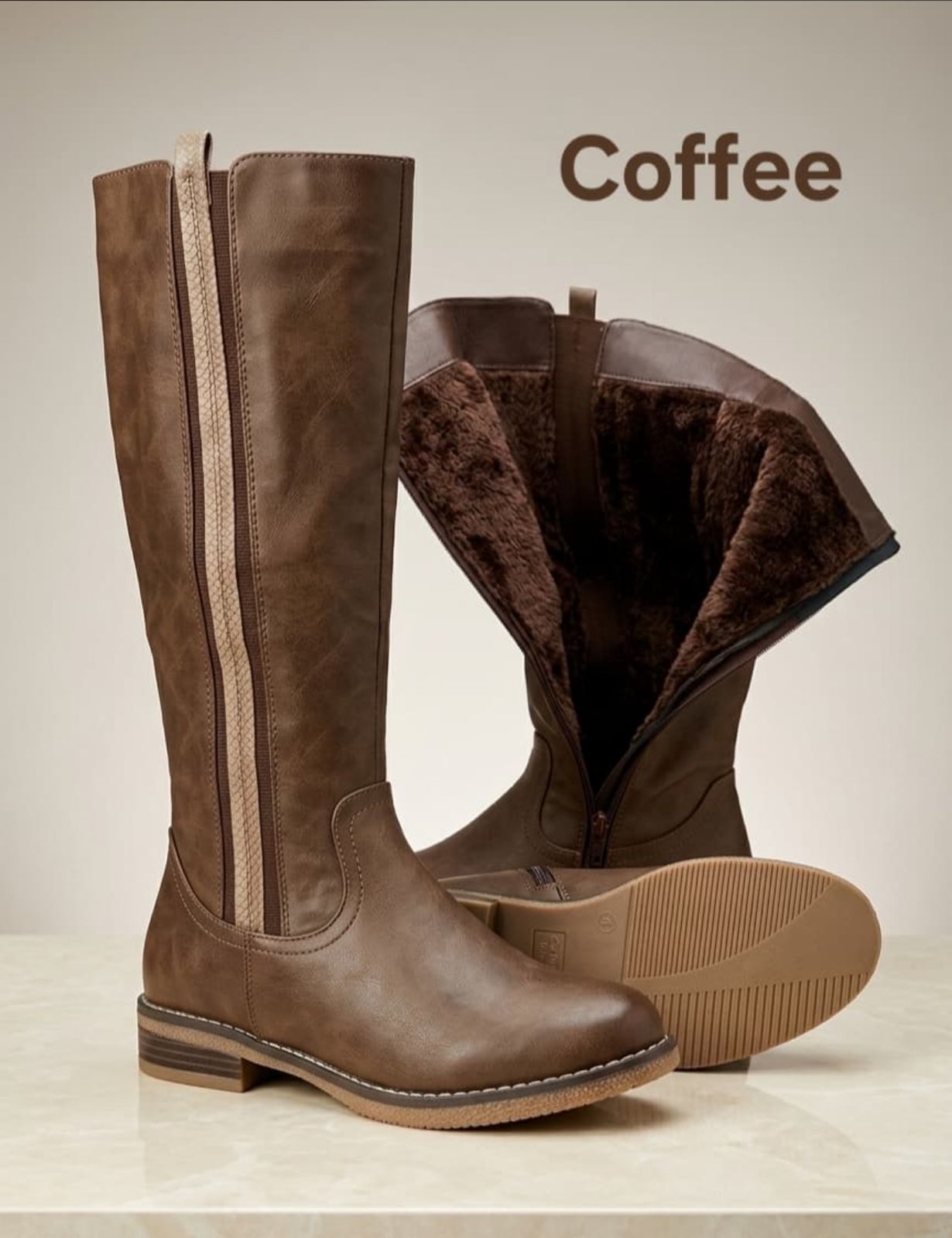 Sienna Classic Knee-High Boots for Women
