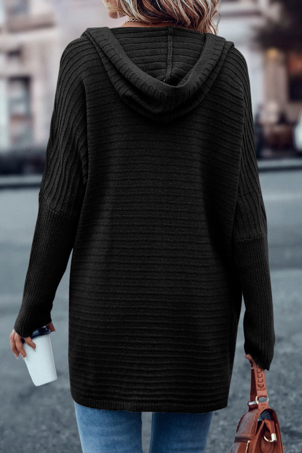 Cardigan with hood online