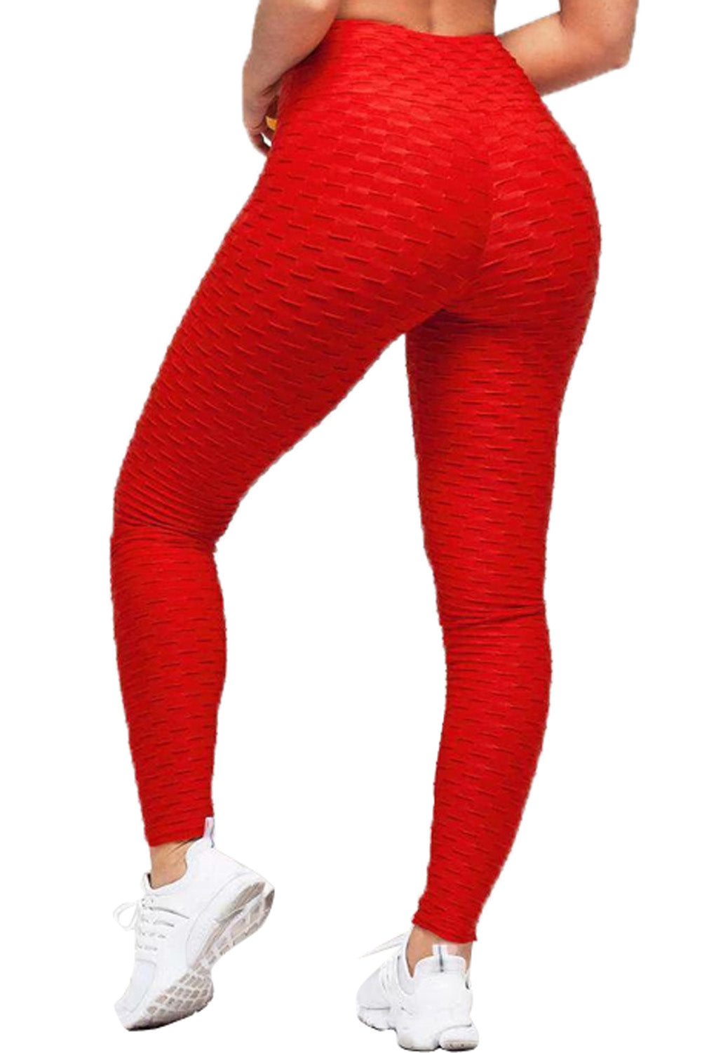 Fiery Red Perfect Shape Leggings